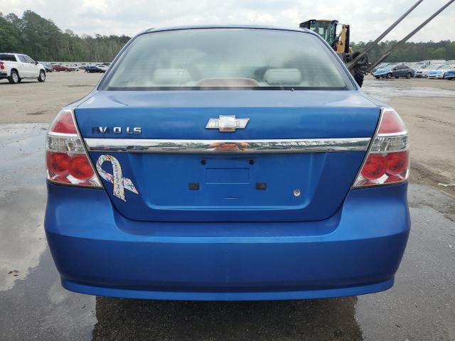 KL1TD56687B134643 - 2007 CHEVROLET AVEO BASE 蓝色 照片 6