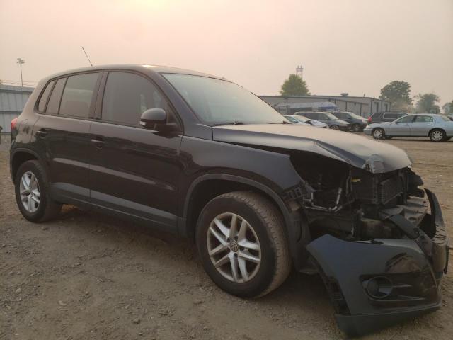 WVGBV7AXXBW520622 - 2011 VOLKSWAGEN TIGUAN S BLACK photo 4