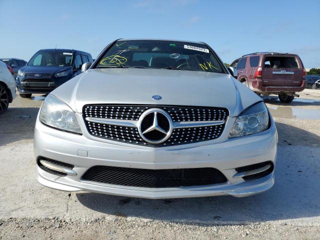 WDDGF5EB1BA513815 - 2011 MERCEDES-BENZ C 300 SILVER photo 5