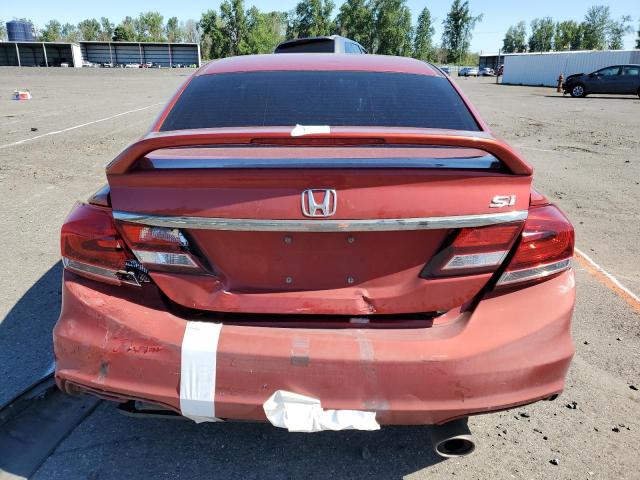 2HGFB6E5XDH707167 - 2013 HONDA CIVIC SI ORANGE photo 6