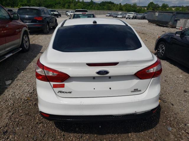 1FADP3F27EL171461 - 2014 FORD FOCUS SE WHITE photo 6