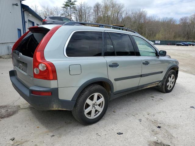 YV1CZ592251212933 - 2005 VOLVO XC90 GREEN photo 3