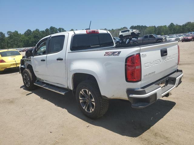 1GCGTDEN9N1306388 - 2022 CHEVROLET COLORADO Z71 WHITE photo 2