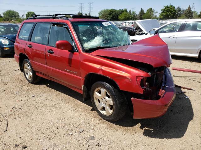 JF1SF65652H738264 - 2002 SUBARU FORESTER S წითელი ფოტო 4