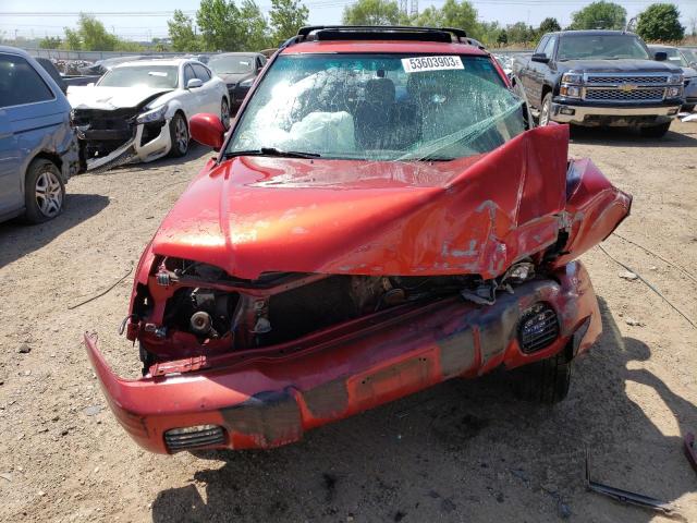 JF1SF65652H738264 - 2002 SUBARU FORESTER S წითელი ფოტო 5