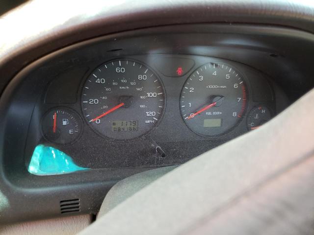 JF1SF65652H738264 - 2002 SUBARU FORESTER S წითელი ფოტო 9