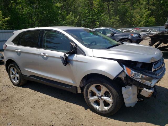 2FMPK4G94HBC01040 - 2017 FORD EDGE SE SILVER photo 4