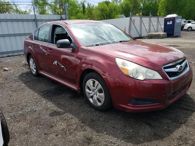 4S3BMBA64B3217211 - 2011 SUBARU LEGACY 2.5I RED photo 4