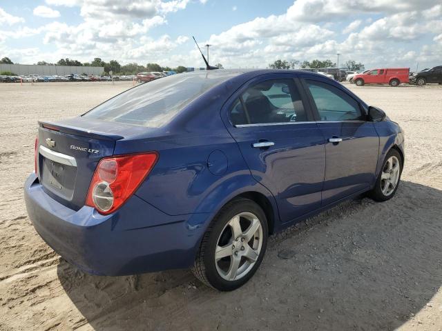 1G1JE5SH0D4178245 - 2013 CHEVROLET SONIC LTZ BLUE photo 3