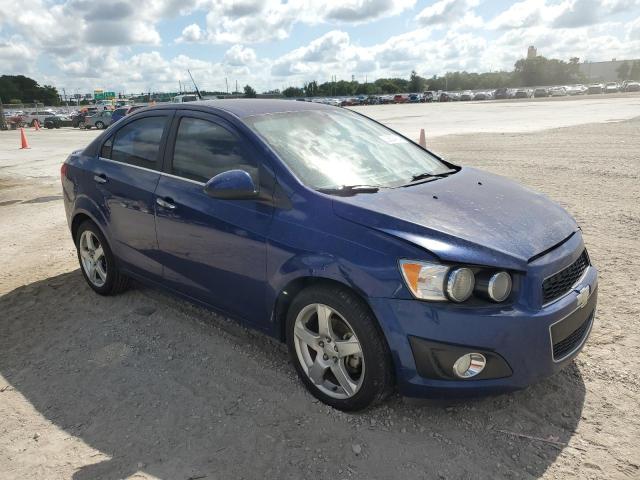 1G1JE5SH0D4178245 - 2013 CHEVROLET SONIC LTZ BLUE photo 4