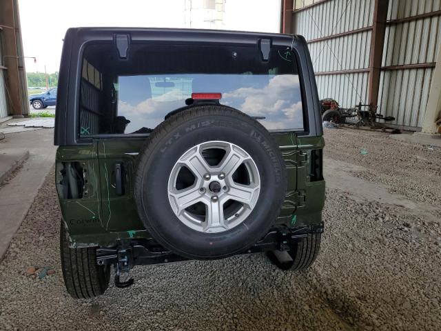 1C4HJXDG6PW531047 - 2023 JEEP WRANGLER SPORT GREEN photo 6