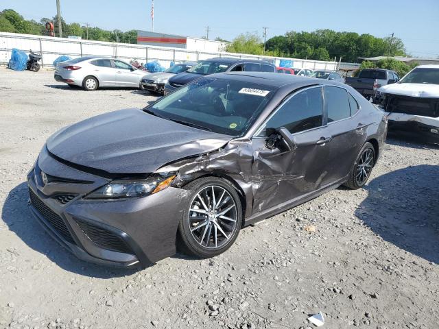 4T1S11AK8RU253872 - 2024 TOYOTA CAMRY SE NIGHT SHADE SILVER photo 1