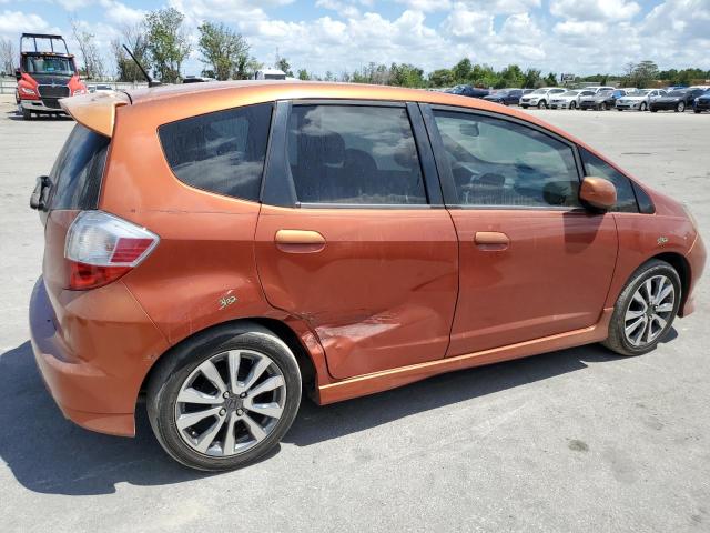 JHMGE8H5XCC012673 - 2012 HONDA FIT SPORT ORANGE photo 3