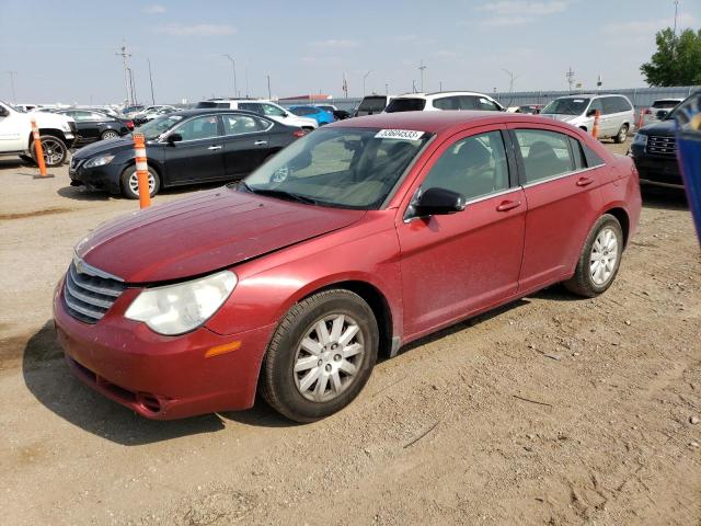 1C3LC46KX7N610901 - 2007 CHRYSLER SEBRING BURGUNDY photo 1