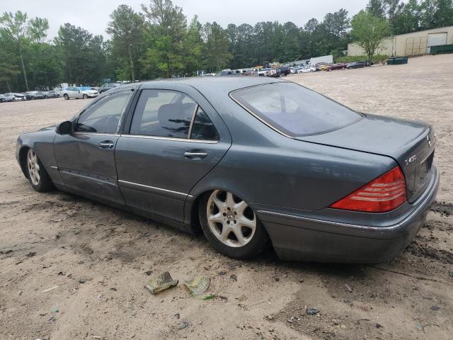 WDBNG83J75A452998 - 2005 MERCEDES-BENZ S 430 4MATIC GRAY photo 2