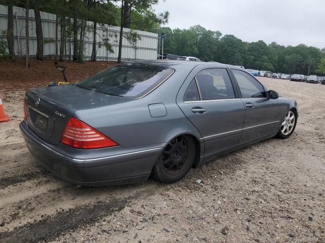 WDBNG83J75A452998 - 2005 MERCEDES-BENZ S 430 4MATIC GRAY photo 3