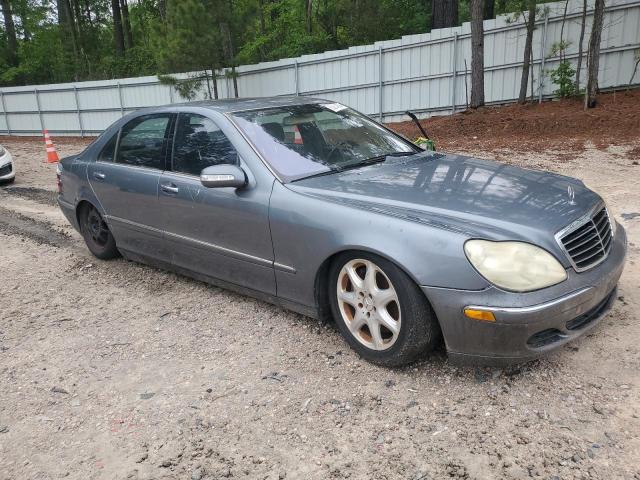 WDBNG83J75A452998 - 2005 MERCEDES-BENZ S 430 4MATIC GRAY photo 4