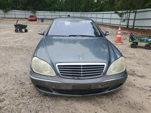 WDBNG83J75A452998 - 2005 MERCEDES-BENZ S 430 4MATIC GRAY photo 5
