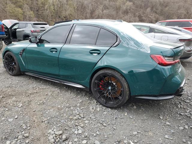 WBS43AY08RFT62048 - 2024 BMW M3 COMPETITION GREEN photo 2
