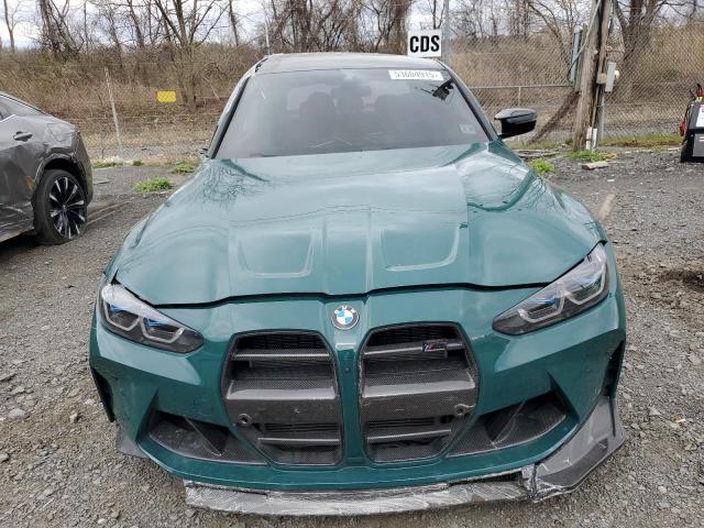 WBS43AY08RFT62048 - 2024 BMW M3 COMPETITION GREEN photo 5