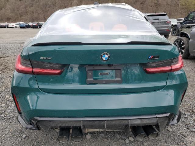 WBS43AY08RFT62048 - 2024 BMW M3 COMPETITION GREEN photo 6