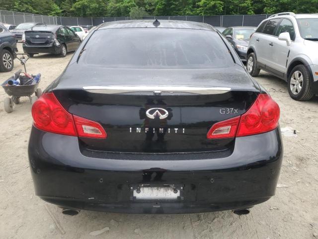 JN1CV6AR3BM353622 - 2011 INFINITI G37 BLACK photo 6