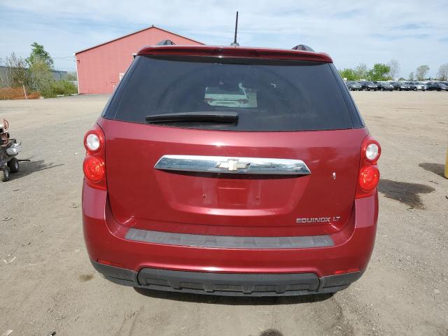 2GNALBEK3F6292008 - 2015 CHEVROLET EQUINOX LT RED photo 6