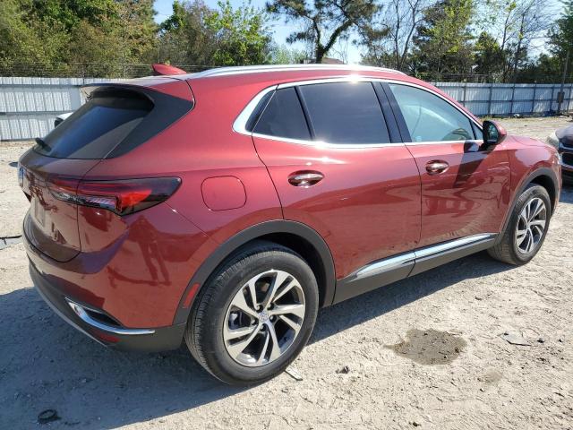 LRBFZNR4XND060966 - 2022 BUICK ENVISION ESSENCE Կարմիր լուսանկար 3