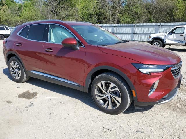 LRBFZNR4XND060966 - 2022 BUICK ENVISION ESSENCE Կարմիր լուսանկար 4