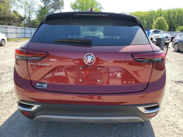 LRBFZNR4XND060966 - 2022 BUICK ENVISION ESSENCE Կարմիր լուսանկար 6