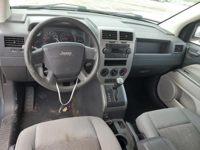 1J8FT47W17D360036 - 2007 JEEP COMPASS BLUE photo 8