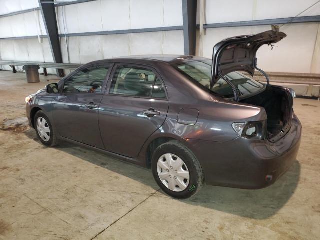 JTDBL40EX99022552 - 2009 TOYOTA COROLLA BASE GRAY photo 2