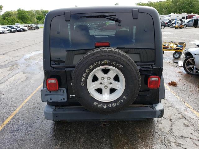 1J4FA59S14P730855 - 2004 JEEP WRANGLER / SAHARA BLACK photo 6