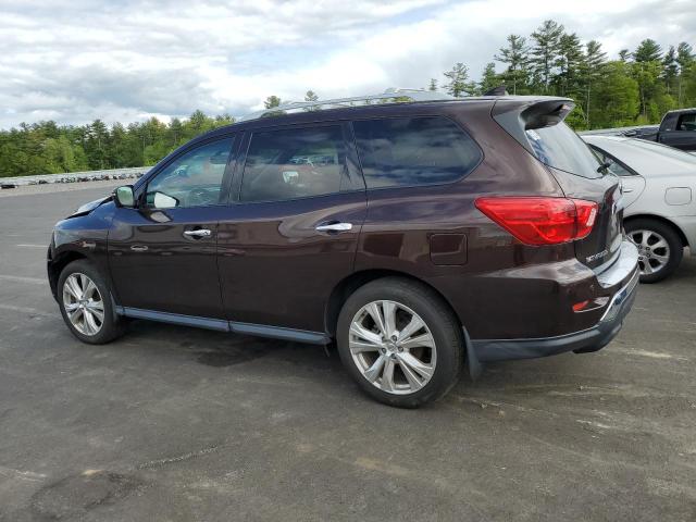 5N1DR2MM1KC602502 - 2019 NISSAN PATHFINDER S BURGUNDY photo 2