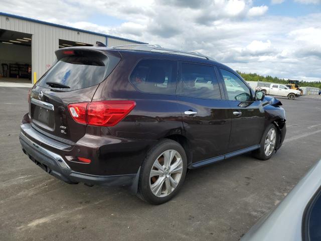 5N1DR2MM1KC602502 - 2019 NISSAN PATHFINDER S BURGUNDY photo 3