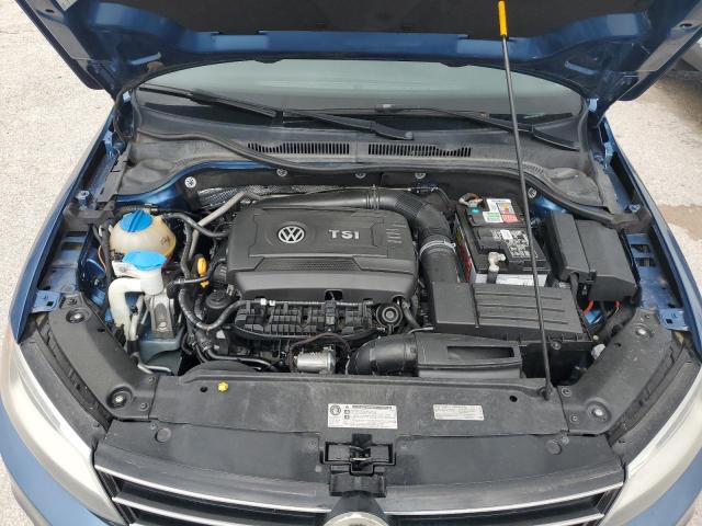 3VWD07AJXFM331169 - 2015 VOLKSWAGEN JETTA SE BLUE photo 11