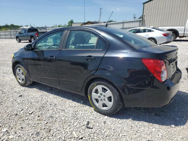 1G1JA5SH1G4182045 - 2016 CHEVROLET SONIC LS BLACK photo 2