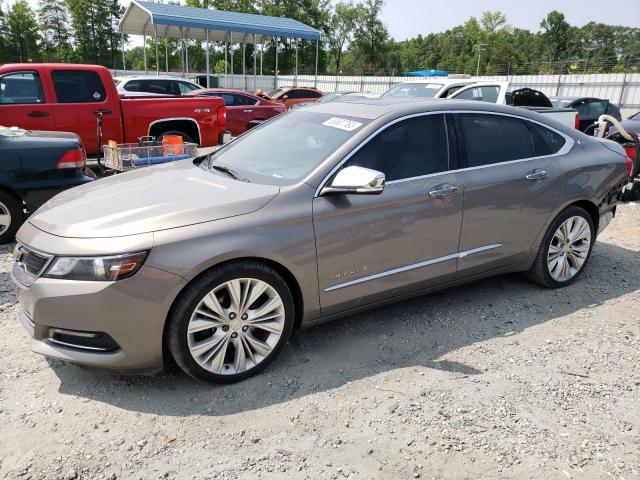 1G1125S38JU113183 - 2018 CHEVROLET IMPALA PREMIER GRAY photo 1