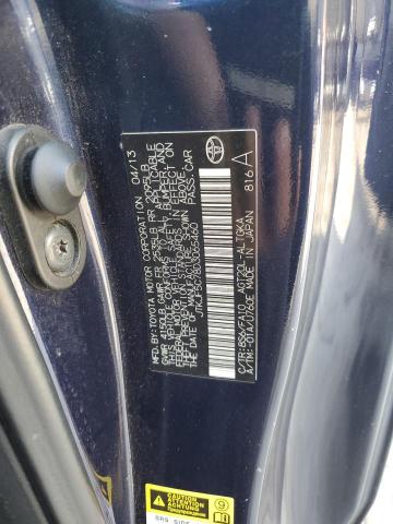 JTKJF5C78D3065460 - 2013 TOYOTA SCION TC 蓝色 照片 12