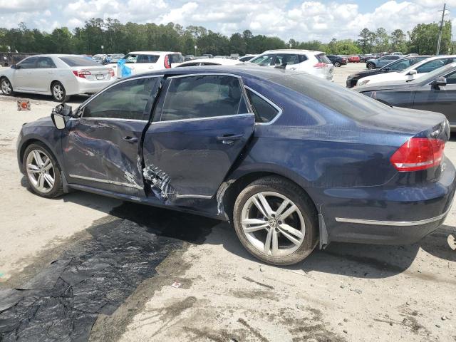 1VWCN7A33EC080820 - 2014 VOLKSWAGEN PASSAT SEL BLUE photo 2