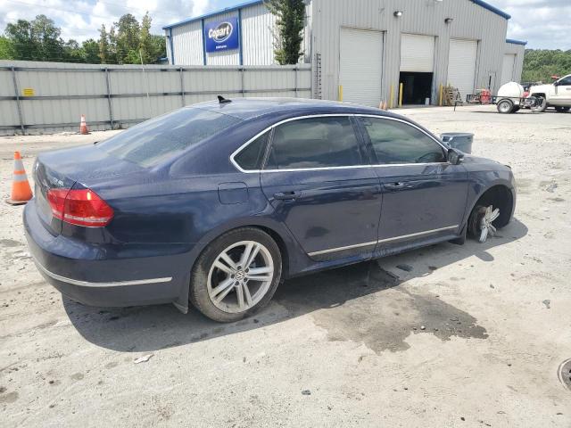 1VWCN7A33EC080820 - 2014 VOLKSWAGEN PASSAT SEL BLUE photo 3