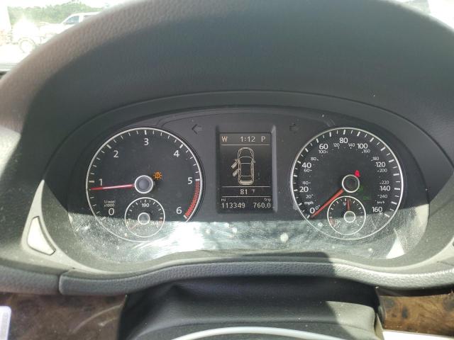 1VWCN7A33EC080820 - 2014 VOLKSWAGEN PASSAT SEL BLUE photo 9