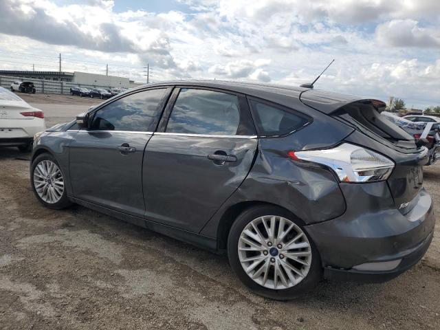 1FADP3N22JL228712 - 2018 FORD FOCUS TITANIUM GRAY photo 2