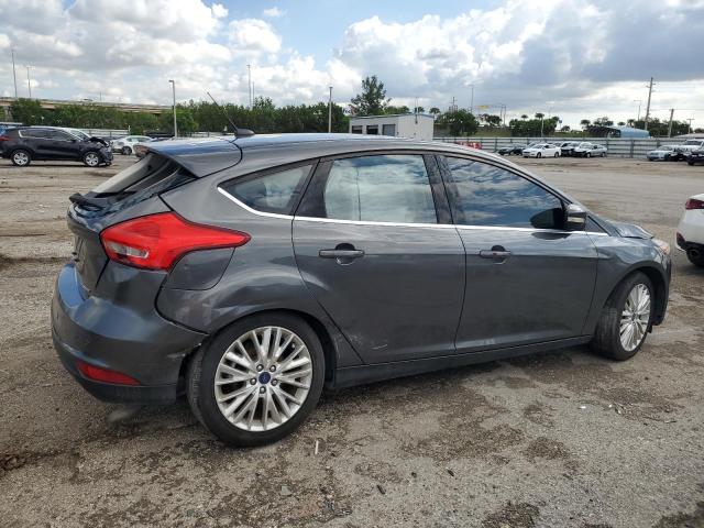 1FADP3N22JL228712 - 2018 FORD FOCUS TITANIUM GRAY photo 3