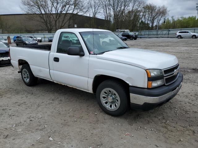1GCEC14X37Z116115 - 2007 CHEVROLET SILVERADO C1500 CLASSIC WHITE photo 4