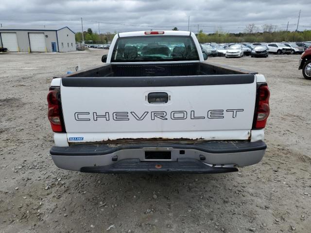 1GCEC14X37Z116115 - 2007 CHEVROLET SILVERADO C1500 CLASSIC WHITE photo 6