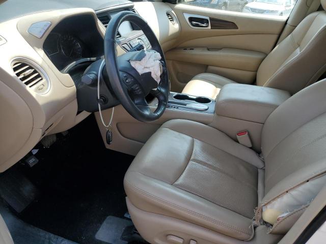 5N1DR2MN5KC598270 - 2019 NISSAN PATHFINDER S WHITE photo 7