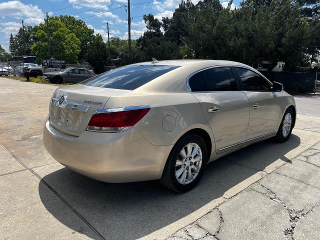 1G4GB5EG9AF308645 - 2010 BUICK LACROSSE CX BEIGE photo 4