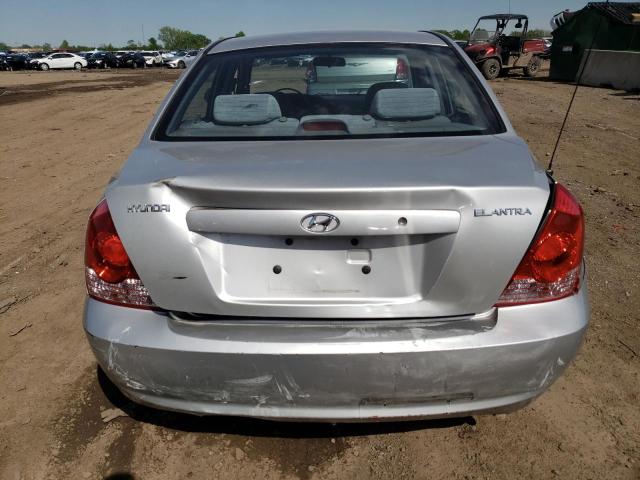 KMHDN46D95U992008 - 2005 HYUNDAI ELANTRA GLS SILVER photo 6