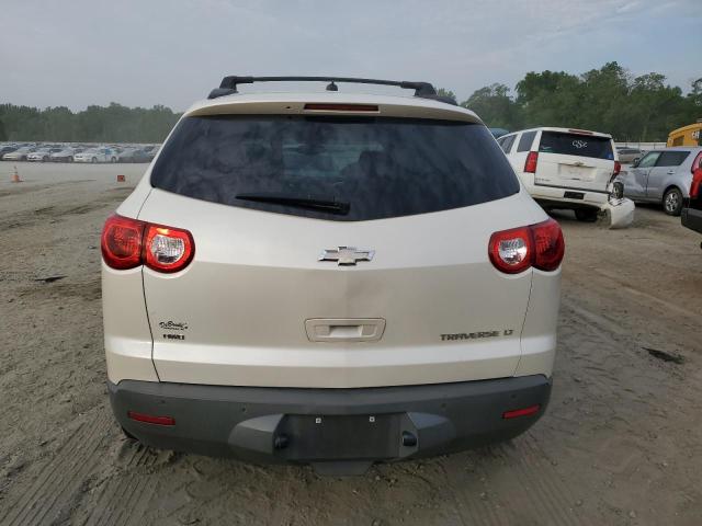 1GNKVGED3CJ402986 - 2012 CHEVROLET TRAVERSE LT WHITE photo 6